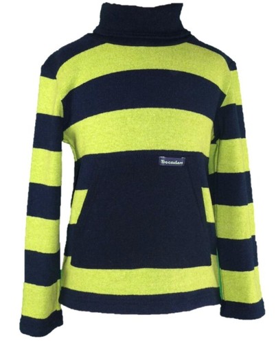 Strickpulli marine grün - strickpulli,