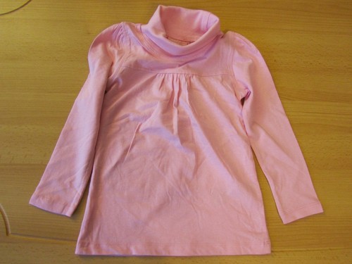 Rosa rollkragenpullover - +++,